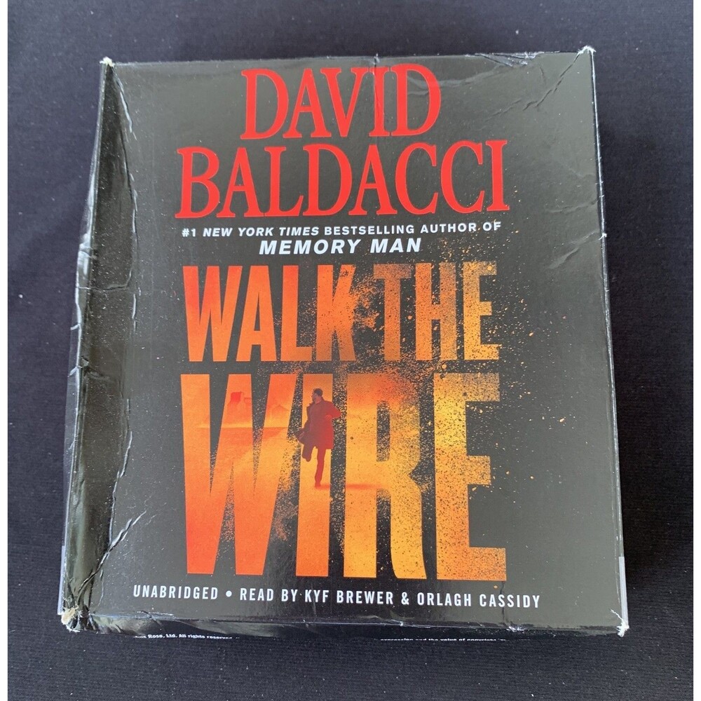 Walk the Wire Amos Decker Audiobook Unabridged  10 Discs By David Baldacci